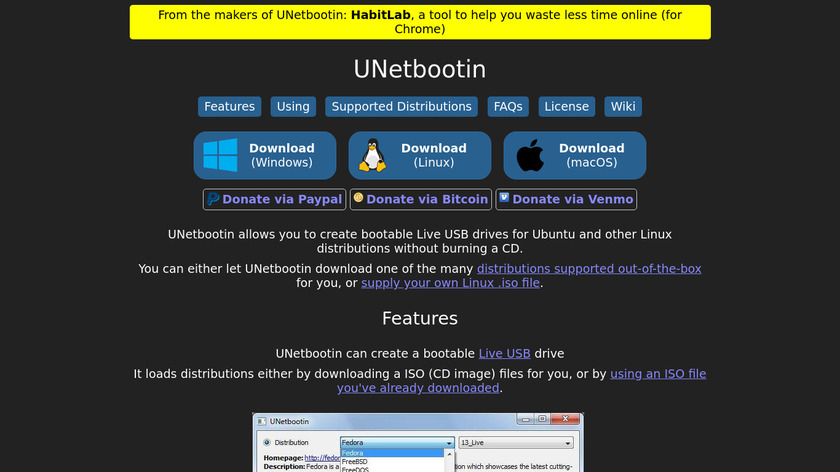 alternatives to unetbootin for mac